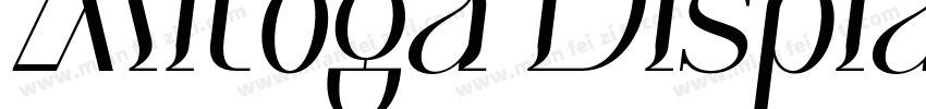 Mitoga Display字体转换